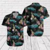 Tropical Summer Bmw Car Short Sleeve Hawaiian Shirt