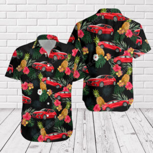 Tropical Summer Mazda Short Sleeve Hawaiian Shirt