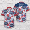 Tropical Summer Samuel Adams Beer Short Sleeve Hawaiian Shirt