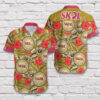 Tropical Summer Skol Beer Short Sleeve Hawaiian Shirt