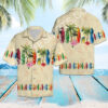 Tropical Surfboard All Over Printed Hawaiian Shirt