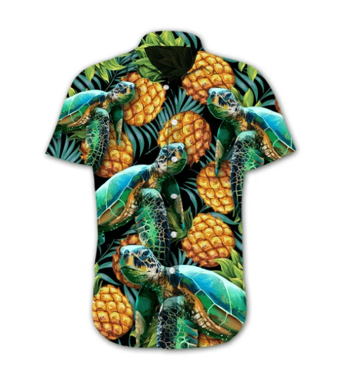 Turtle Pineapple Hawaiian Shirt Turtle Pineapple Hawaiian Shirt