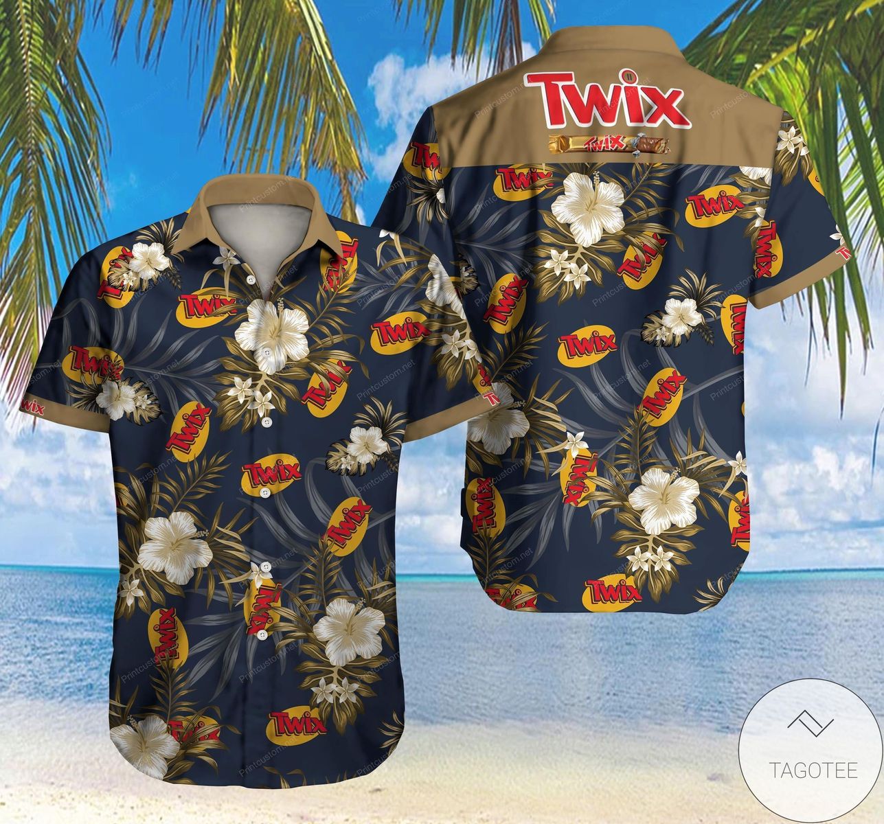 Twix Summer Hawaiian Shirt Twix Summer Hawaiian Shirt