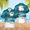 U.S Army Boeing Ah-64 Apache Christmas Hawaiian Shirt