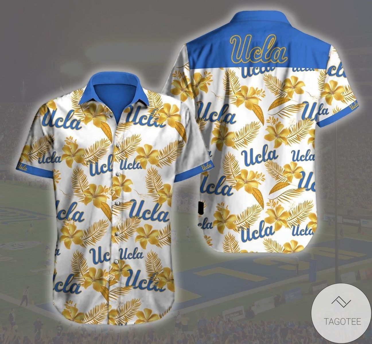 Ucla Bruins Logo Hawaiian Shirt Ucla Bruins Logo Hawaiian Shirt