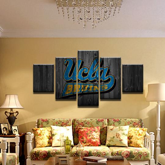 Ucla Bruins - Sport 5 Panel Canvas Art Wall Decor Ucla Bruins - Sport 5 Panel Canvas Art Wall Decor