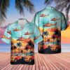 Uk Essex & Herts Air Ambulance Helicopter & Car Hawaiian Shirt