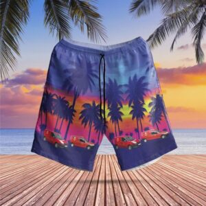 Uk Royal Mail Van Hawaiian Shirt