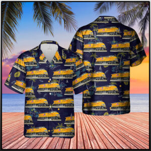 Union Pacific Locomotive Hawaiian Shirt