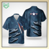 United States Marine Corps Bell Ah-1Z Viper Hawaiian Shirt