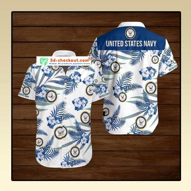 United States Navy Hawaiian Shirt United States Navy Hawaiian Shirt