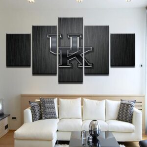 University Of Kentucky 1 - Sport 5 Panel Canvas Art Wall Decor