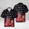 Us Air Force F-15 Eagle California Air National Guard Hawaiian Shirt