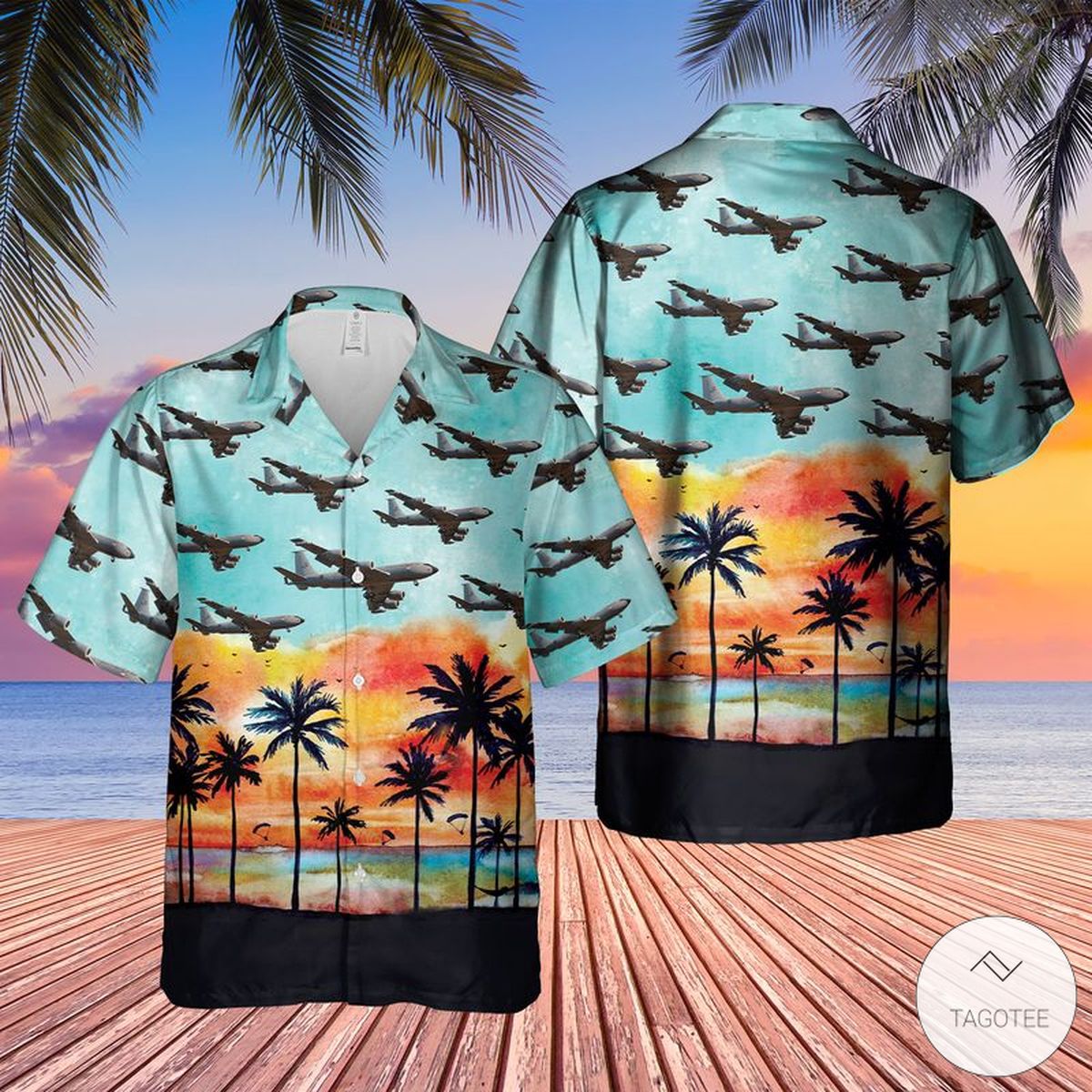 Us Air Force Kc-46 Pegasus Hawaiian Shirt Us Air Force Kc-46 Pegasus Hawaiian Shirt