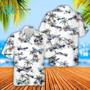 Us Air Force Mq-9 Reaper Full Print Hawaiian Shirt