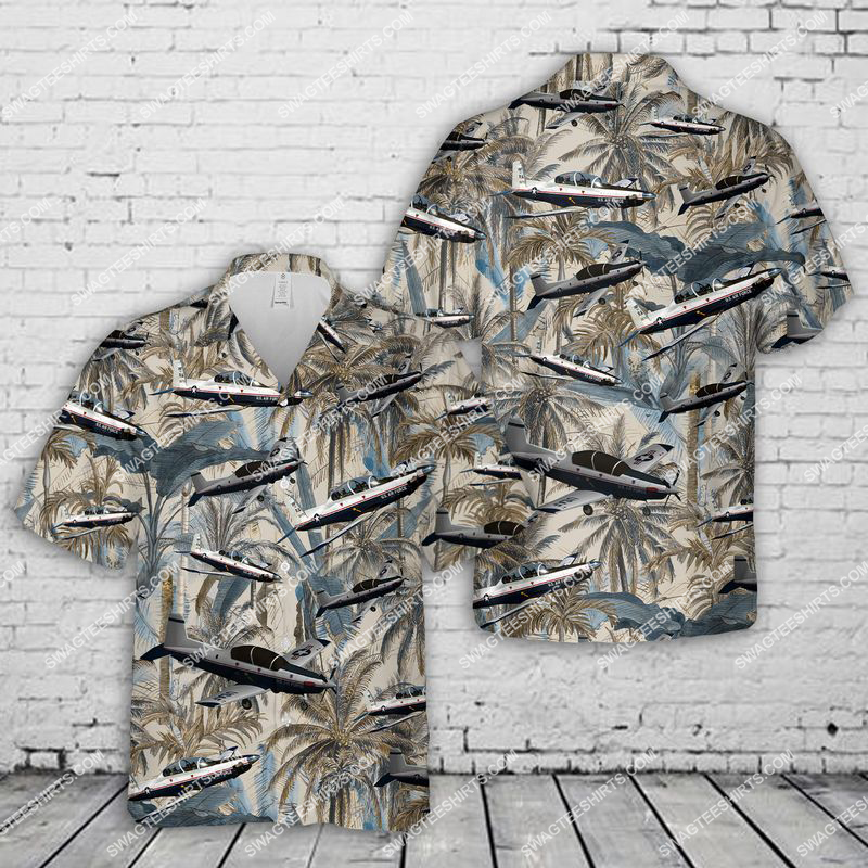 Us Air Force Raytheon T-6A Texan Ii All Over Printed Hawaiian Shirt Us Air Force Raytheon T-6A Texan Ii All Over Printed Hawaiian Shirt