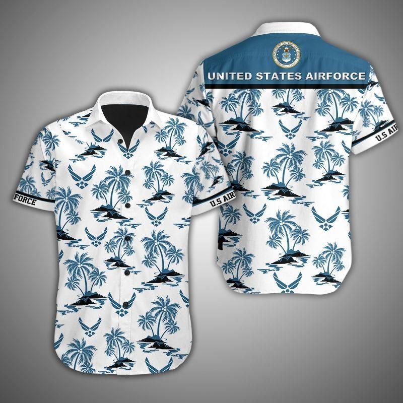 Us Airforce Island Hawaiian Shirt Us Airforce Island Hawaiian Shirt