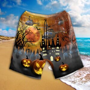 Us Army Oh-58 Kiowa Halloween Hawaiian Shirt