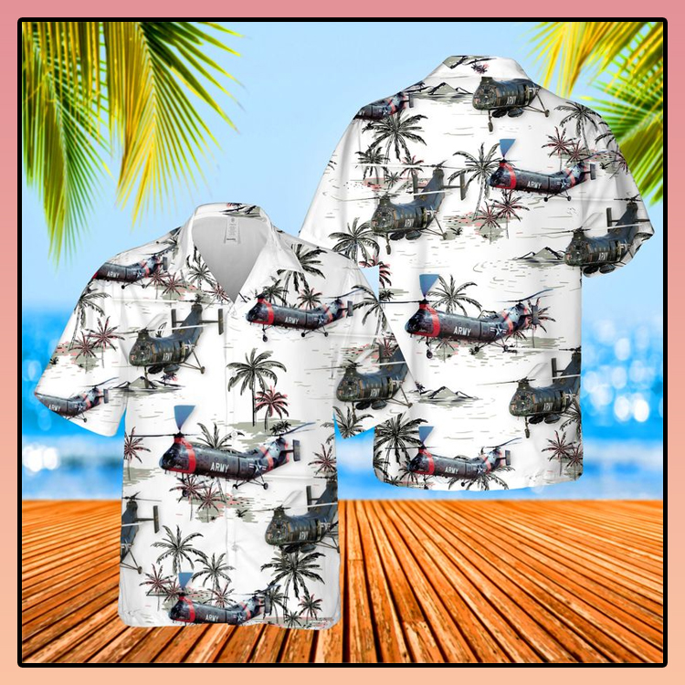 Us Army Piasecki H 21 Hawaiian Shirt- Limited Edition Us Army Piasecki H 21 Hawaiian Shirt- Limited Edition