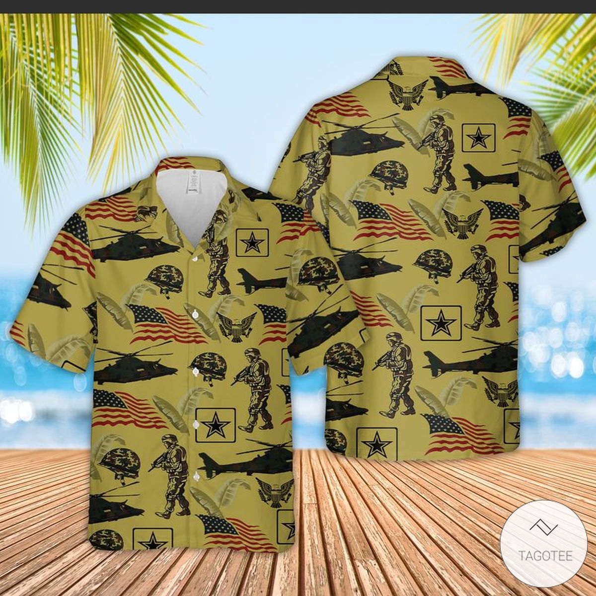 Us Army Short Sleeve Hawaiian Shirt Us Army Short Sleeve Hawaiian Shirt