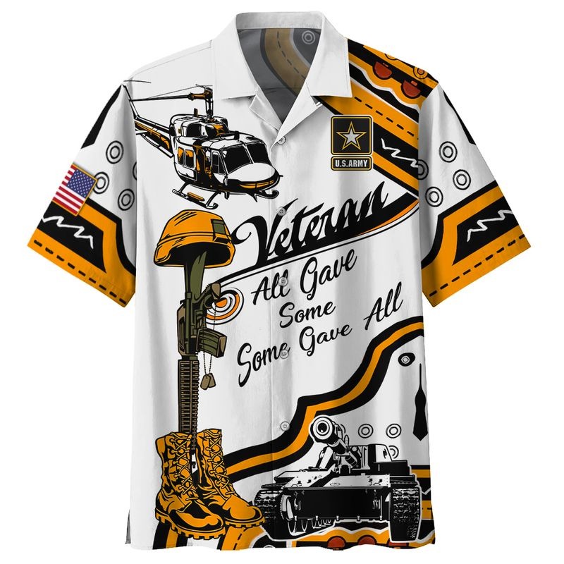 Us Army Veteran All Gave Some Some Gave All Hawaiian Shirt Us Army Veteran All Gave Some Some Gave All Hawaiian Shirt