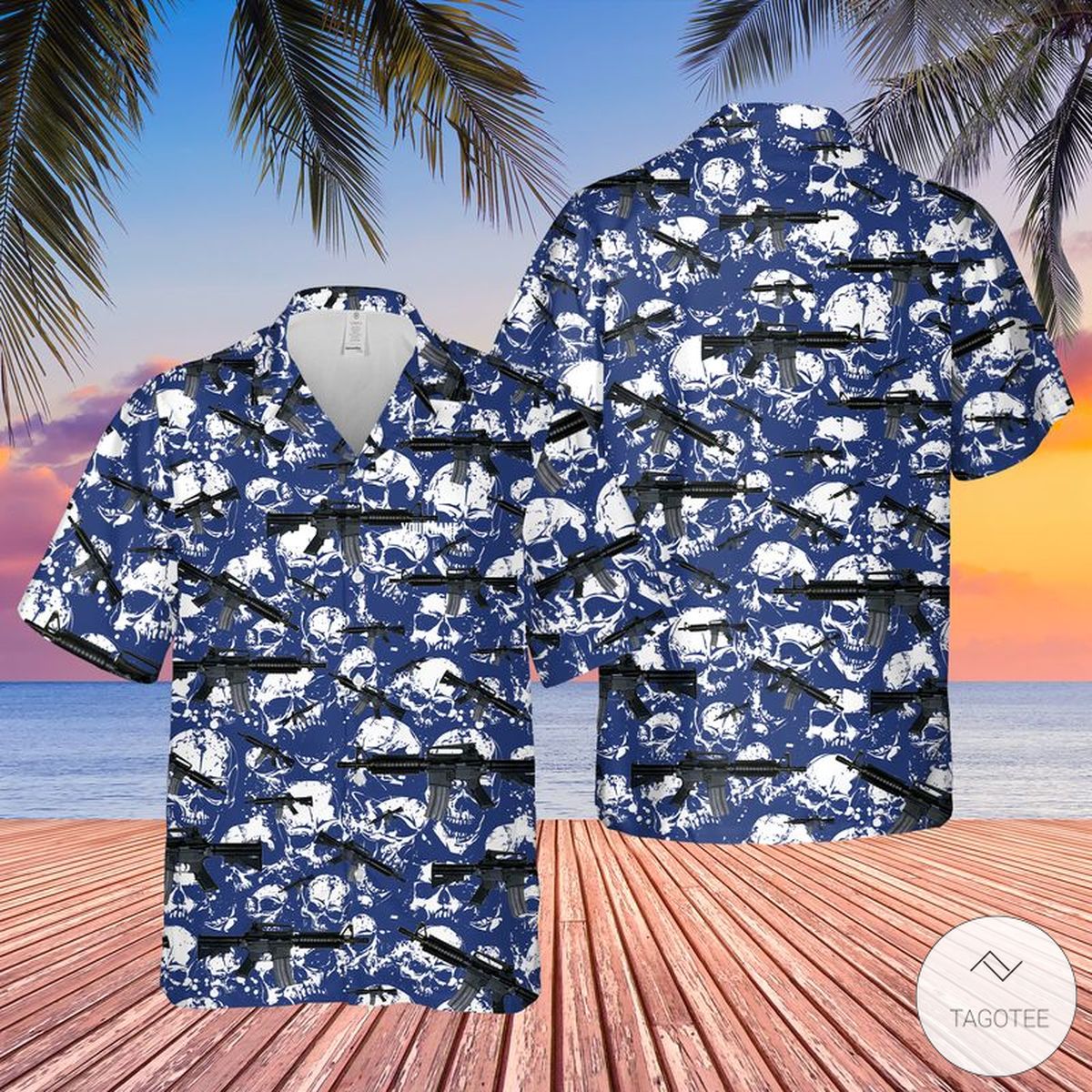 Us Coast Guard M4A1 Close Quarter Battle Receiver (Cqbr) Skull Hawaiian Shirt Us Coast Guard M4A1 Close Quarter Battle Receiver (Cqbr) Skull Hawaiian Shirt