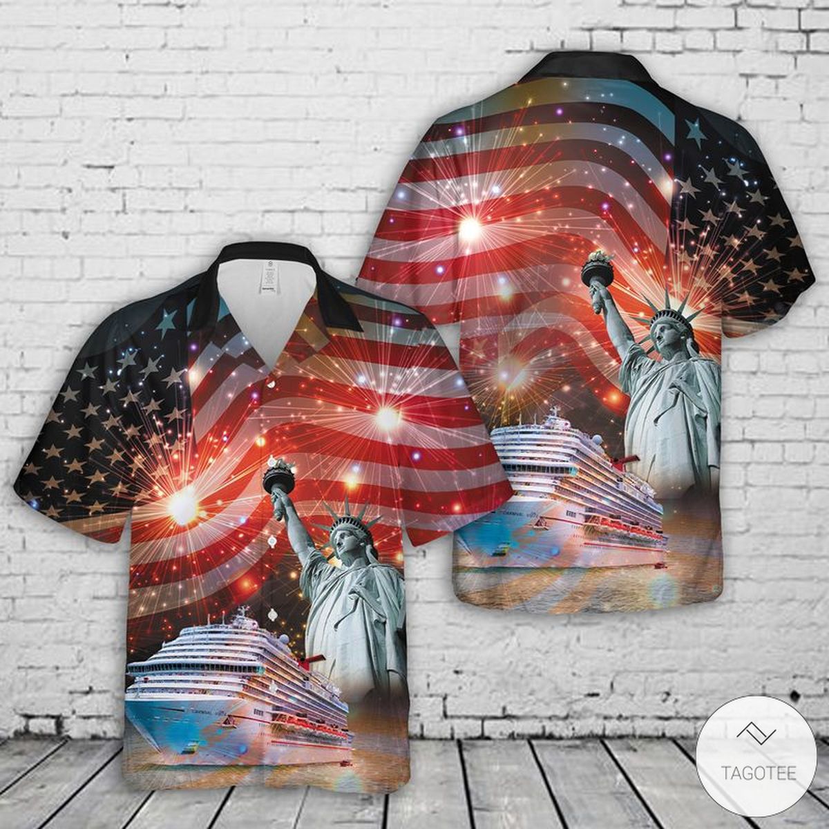 Us Cruising 4Th July Hawaiian Shirt Us Cruising 4Th July Hawaiian Shirt