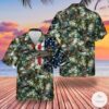 Us Flag Army Boeing Ch-47 Chinook Helicopters Camo Hawaiian Shirt