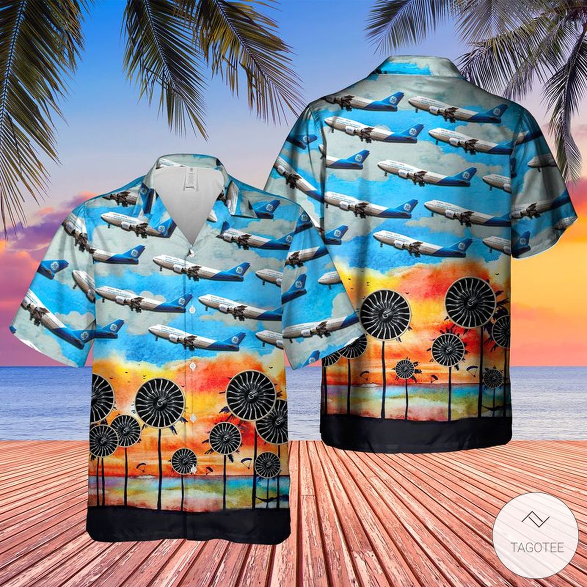 Us General Electric Ge9X Hawaiian Shirt Us General Electric Ge9X Hawaiian Shirt