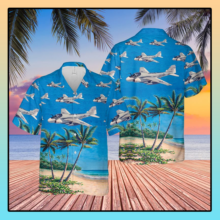 Us Navy Grumman A-6 Intruder Hawaiian Shirt Us Navy Grumman A-6 Intruder Hawaiian Shirt