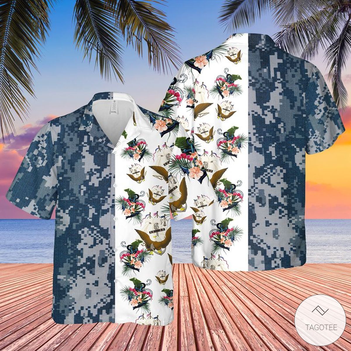 Us Navy Hawaiian Shirt Us Navy Hawaiian Shirt