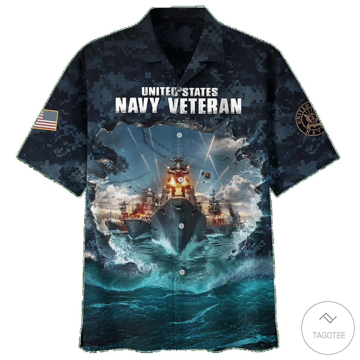 Us Navy Veteran Uss War Ship Hawaiian Shirt Us Navy Veteran Uss War Ship Hawaiian Shirt