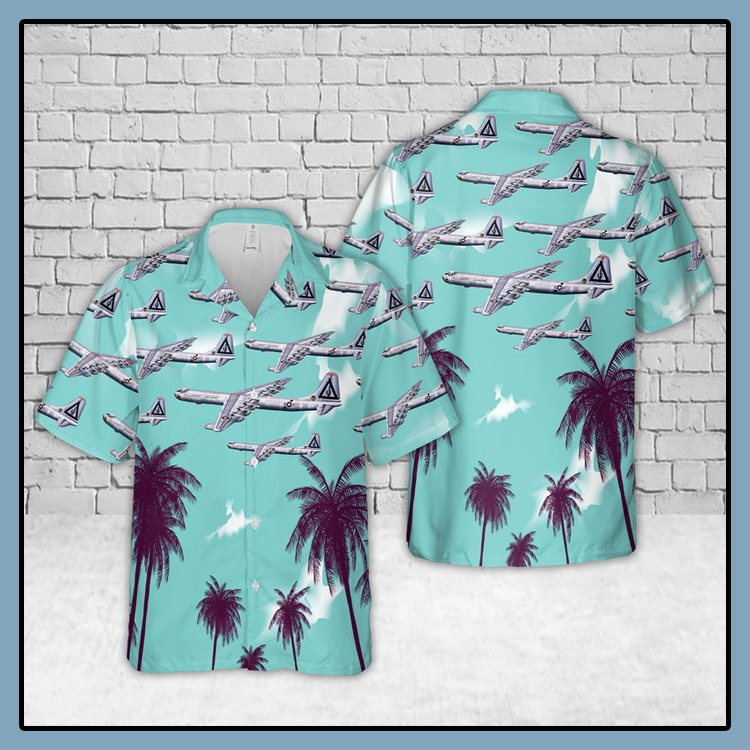 Usaf Convair B 36 Hawaiian Shirt Usaf Convair B 36 Hawaiian Shirt