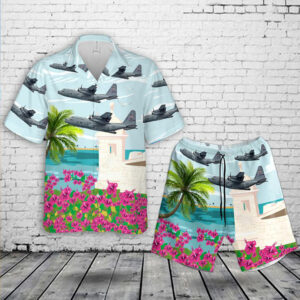 Usaf Puerto Rico Air National Guard Hawaiian Shirt