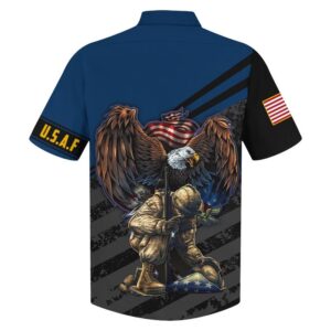 Usaf Veteran Eagle Hawaiian Shirt