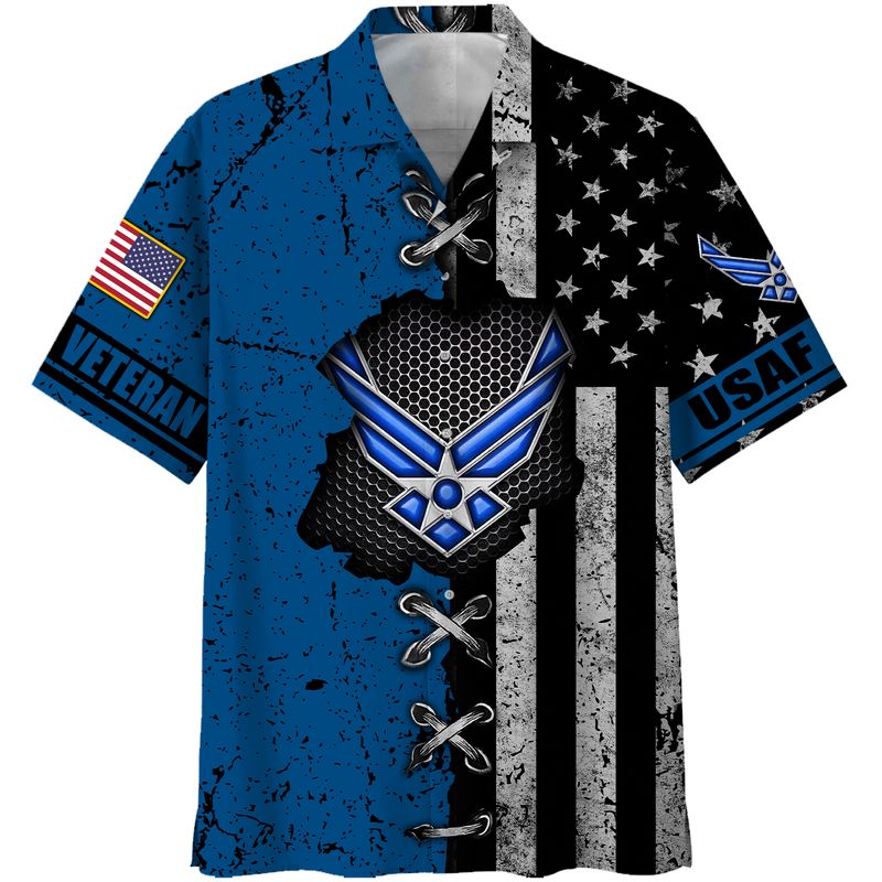 Usaf Veteran Hawaiian Shirt Usaf Veteran Hawaiian Shirt