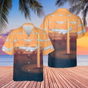 Usaf Washington Air National Guard 116Th Air Refueling Squadron Hawaiian Shirt