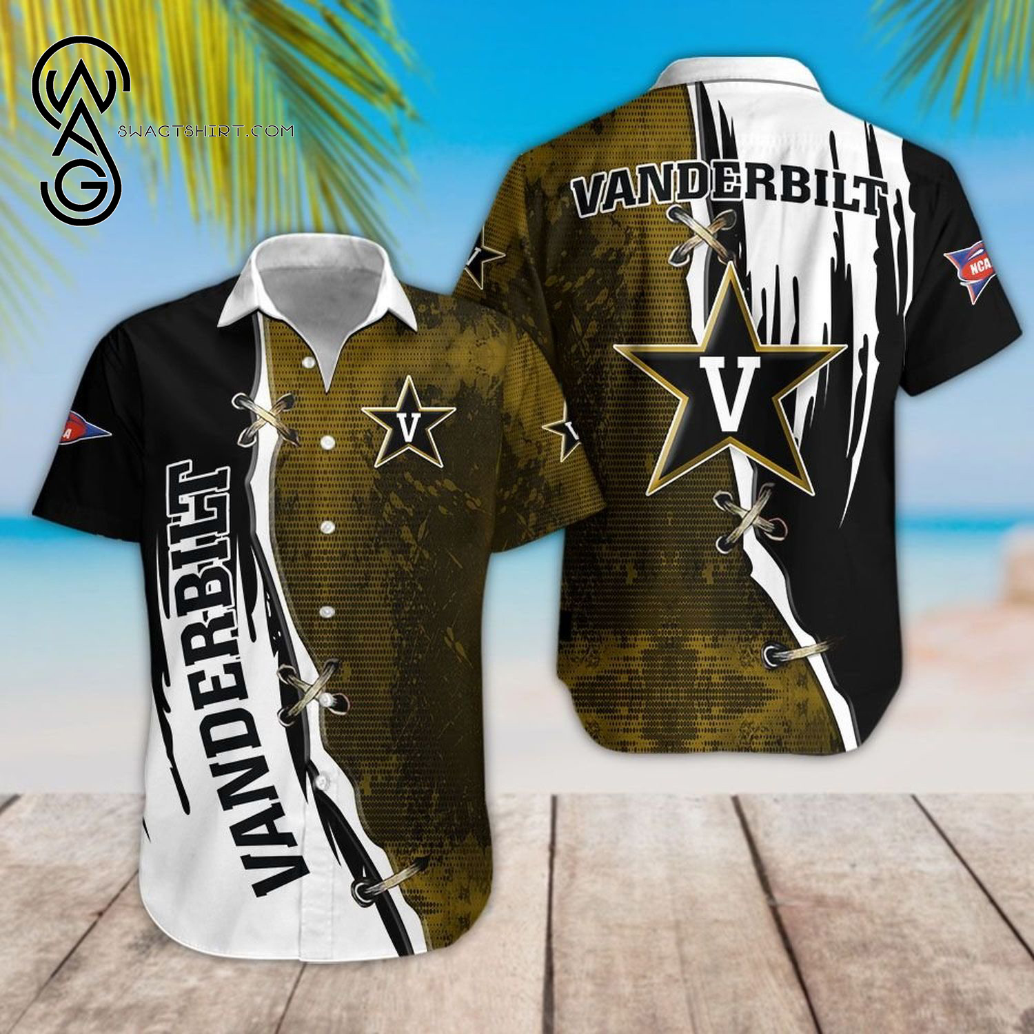 Vanderbilt Commodores Sport Team Hawaiian Shirt Vanderbilt Commodores Sport Team Hawaiian Shirt