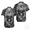 Vegas Golden Knights Nhl Skull Hawaiian Shirt