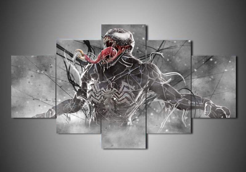 Venom 3 - Movie 5 Panel Canvas Art Wall Decor Venom 3 - Movie 5 Panel Canvas Art Wall Decor