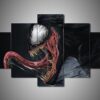 Venom 4 - Movie 5 Panel Canvas Art Wall Decor