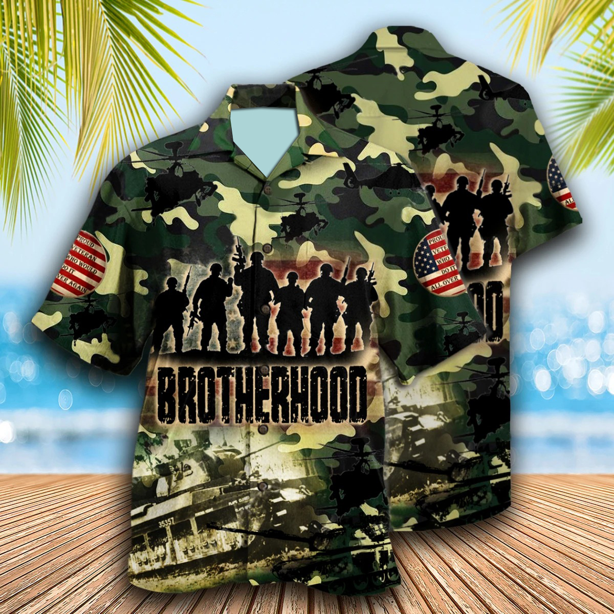 Veteran Thanks You Brotherhood Hawaiian Shirt Veteran Thanks You Brotherhood Hawaiian Shirt
