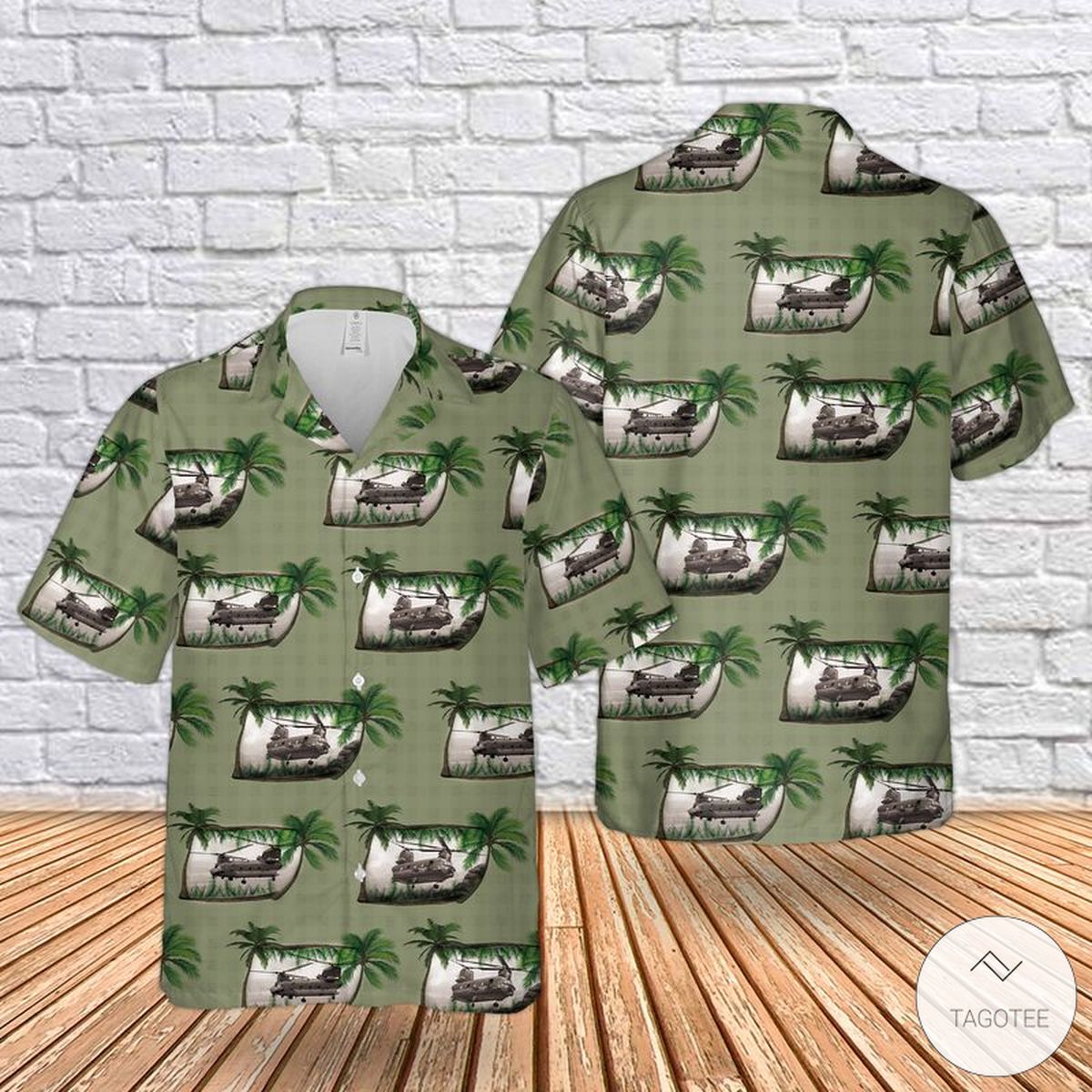 Vietnam Era Ch-47 Chinook Hawaiian Shirt Vietnam Era Ch-47 Chinook Hawaiian Shirt