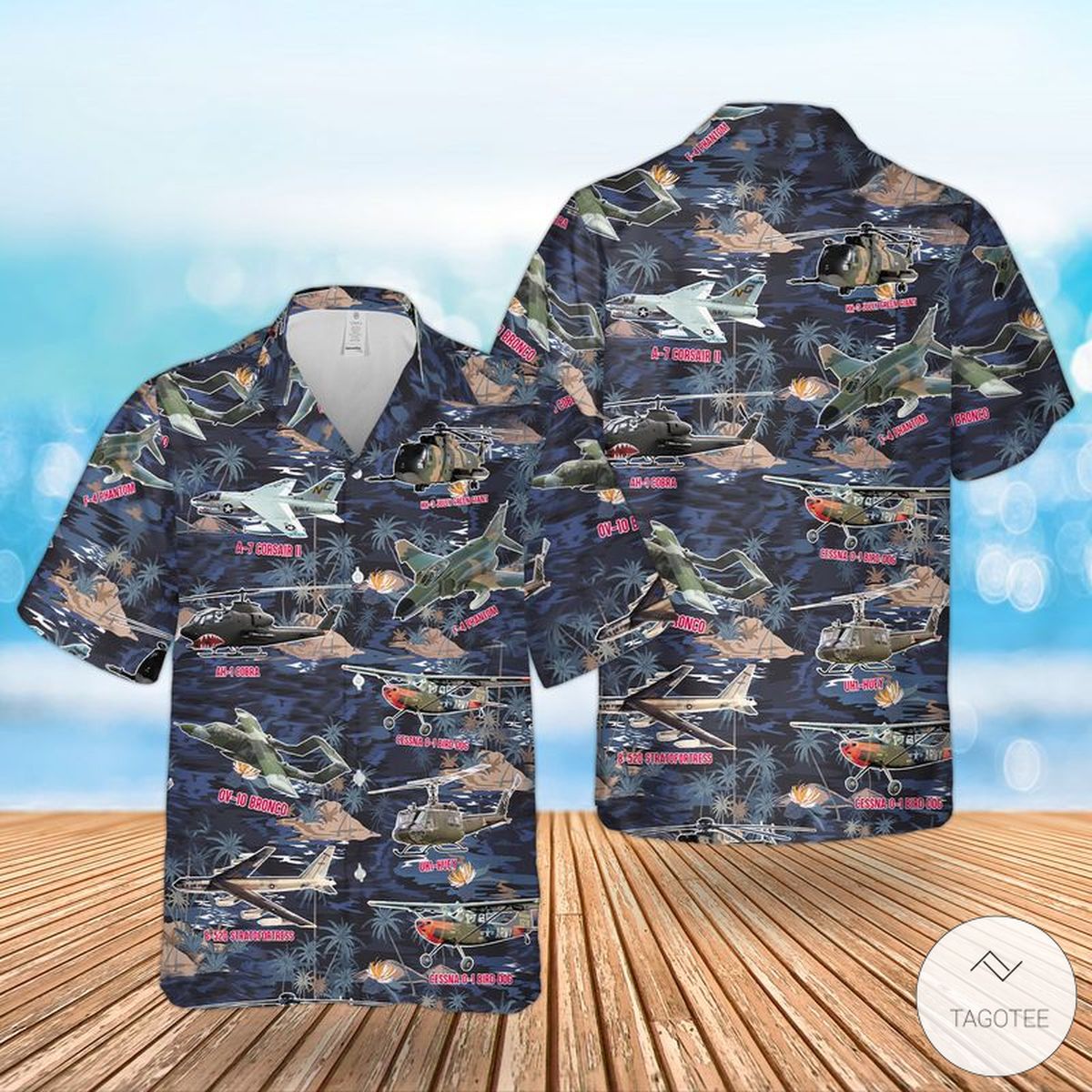 Vietnam War Airplanes And Helicopters Hawaiian Shirt Vietnam War Airplanes And Helicopters Hawaiian Shirt