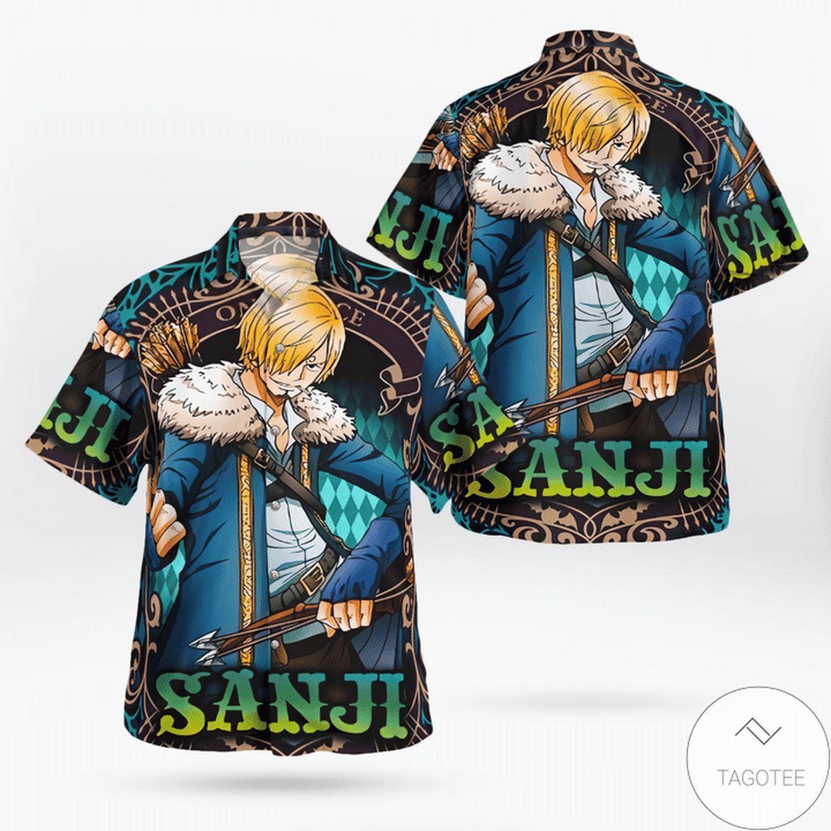 Vinsmoke Sanji One Piece Hawaiian Shirt Vinsmoke Sanji One Piece Hawaiian Shirt