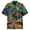 Vintage Hot Rod Summer Vacation Hawaiian Shirt