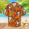 Vintage Snoopy Charlie Brown All Over Print Hawaiian Shirt