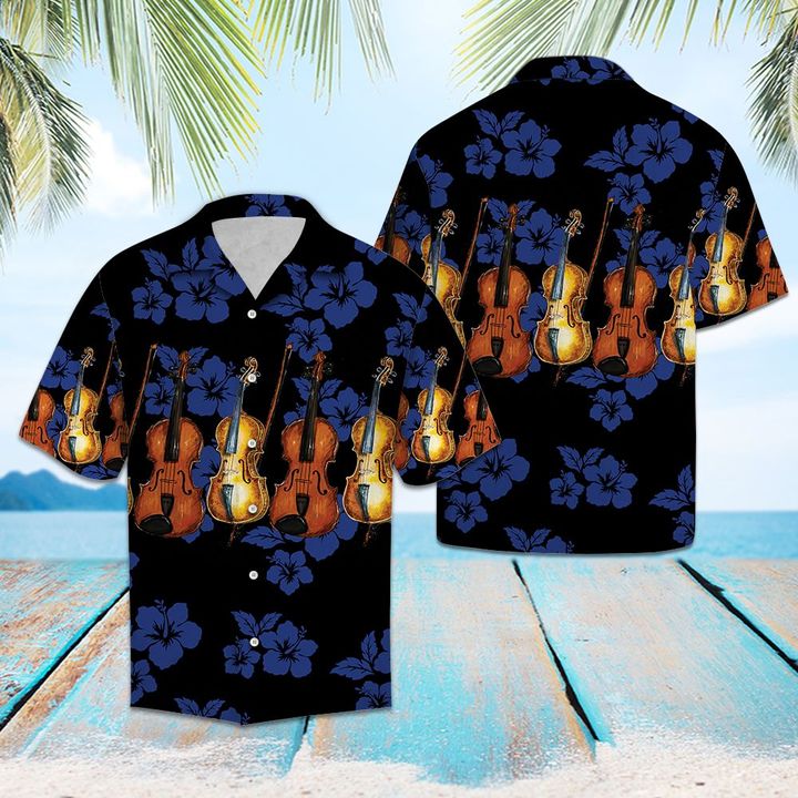 Violin For Vacation Hawaiian Shirt Summer Button Up Violin For Vacation Hawaiian Shirt Summer Button Up