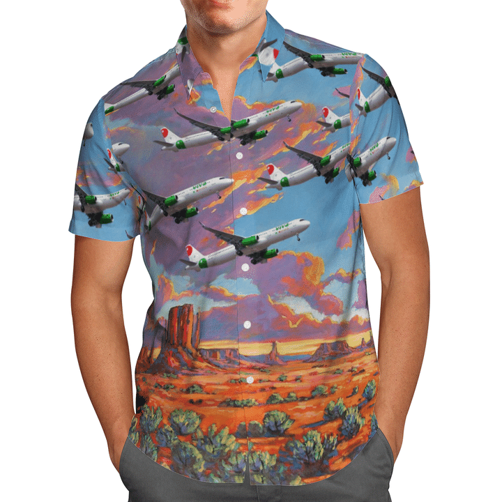 Vivaaerobus Airbus A321-231 Hawaiian Shirt Vivaaerobus Airbus A321-231 Hawaiian Shirt