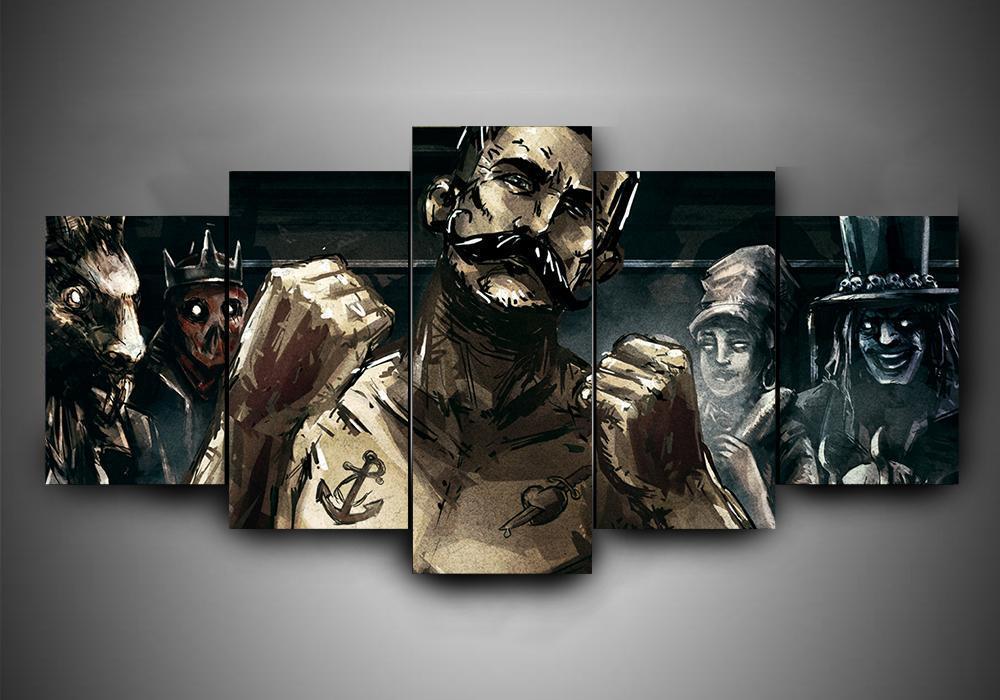 Volbeat - Music 5 Panel Canvas Art Wall Decor Volbeat - Music 5 Panel Canvas Art Wall Decor